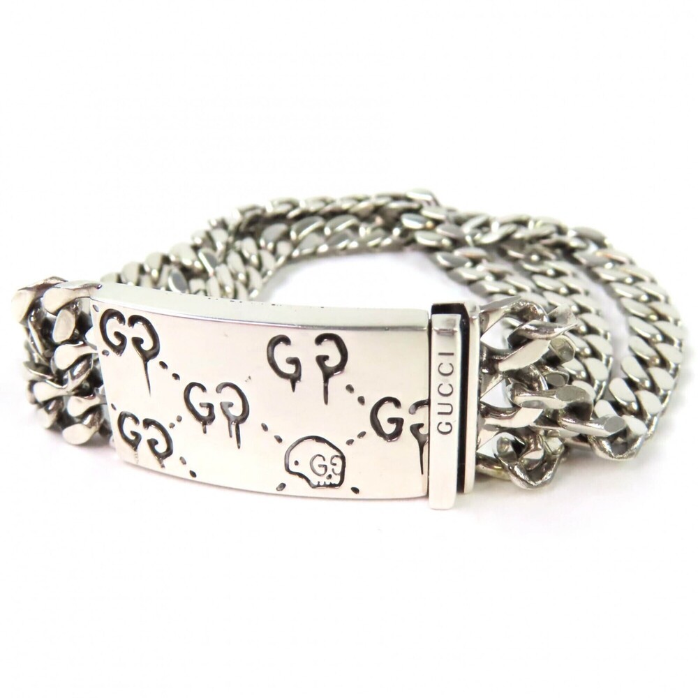 GUCCI Silver Charm Bracelet
